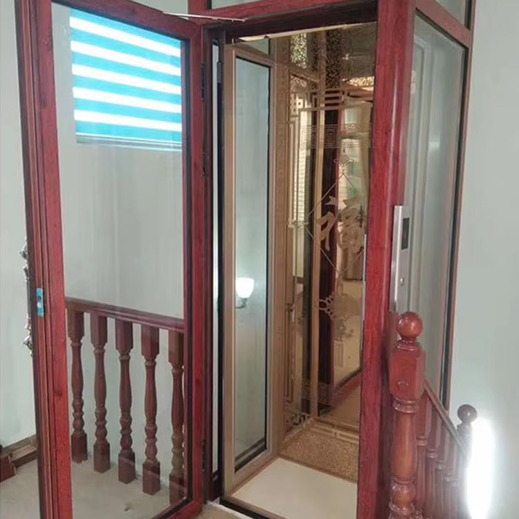 VTEV106 Ascensores Elevadores Lift Villa Berkualitas Tinggi untuk Modernisasi Rumah