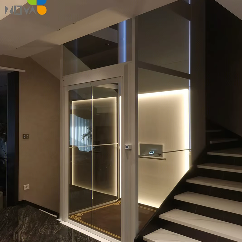 VTEV106 Ascensores Elevadores Lift Villa Berkualitas Tinggi untuk Modernisasi Rumah