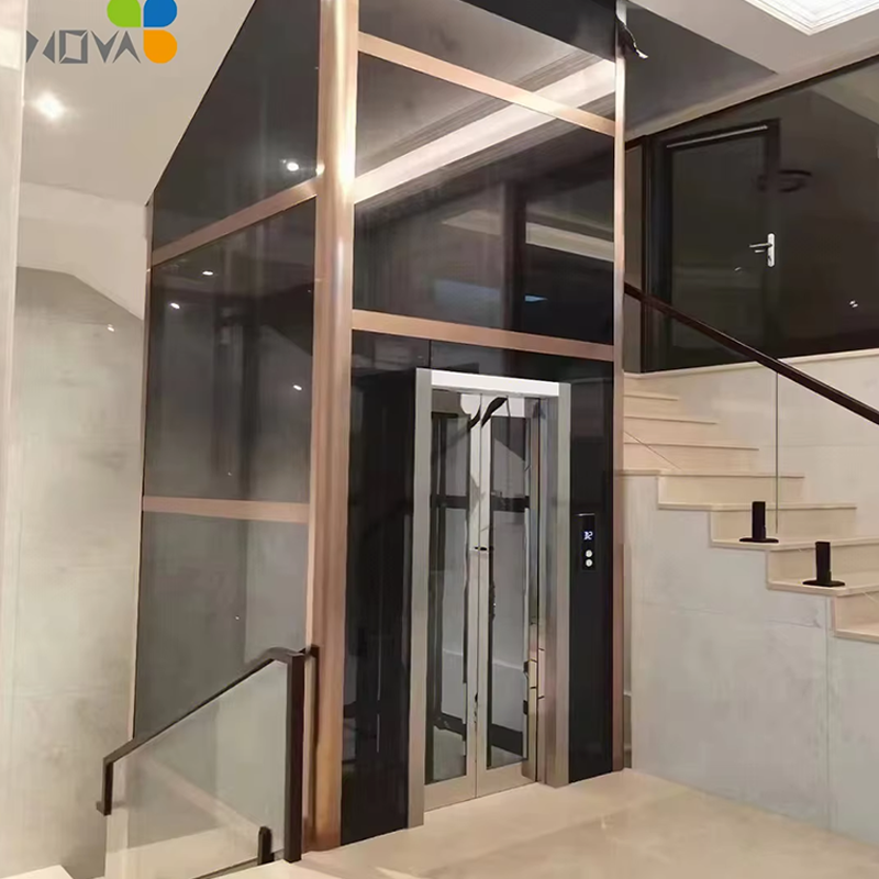VTEV106 Ascensores Elevadores Lift Villa Berkualitas Tinggi untuk Modernisasi Rumah