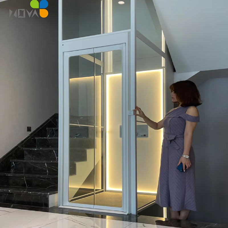 VTEV106 Ascensores Elevadores Lift Villa Berkualitas Tinggi untuk Modernisasi Rumah