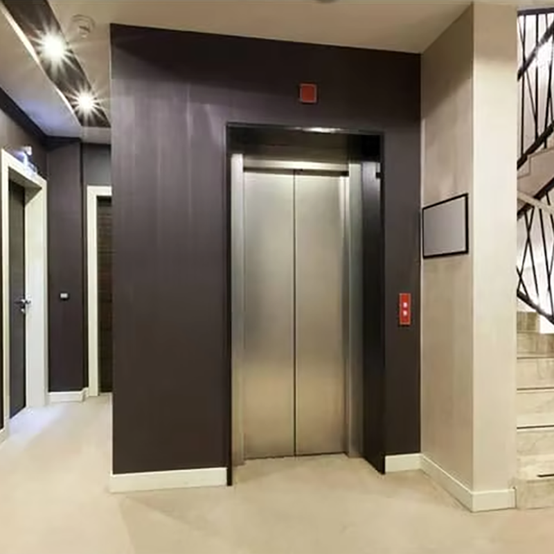 VTEP105 Ascensores Lift Penumpang Perumahan Mewah Gearless AC Silent Efisien & Bergaya PVC