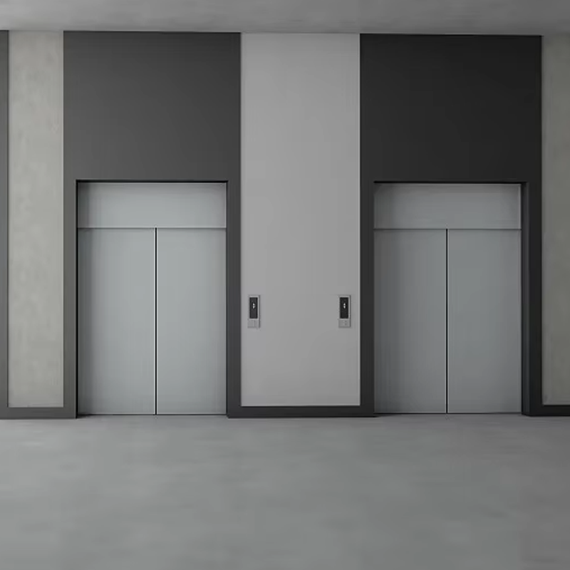 VTEP105 Ascensores Lift Penumpang Perumahan Mewah Gearless AC Silent Efisien & Bergaya PVC