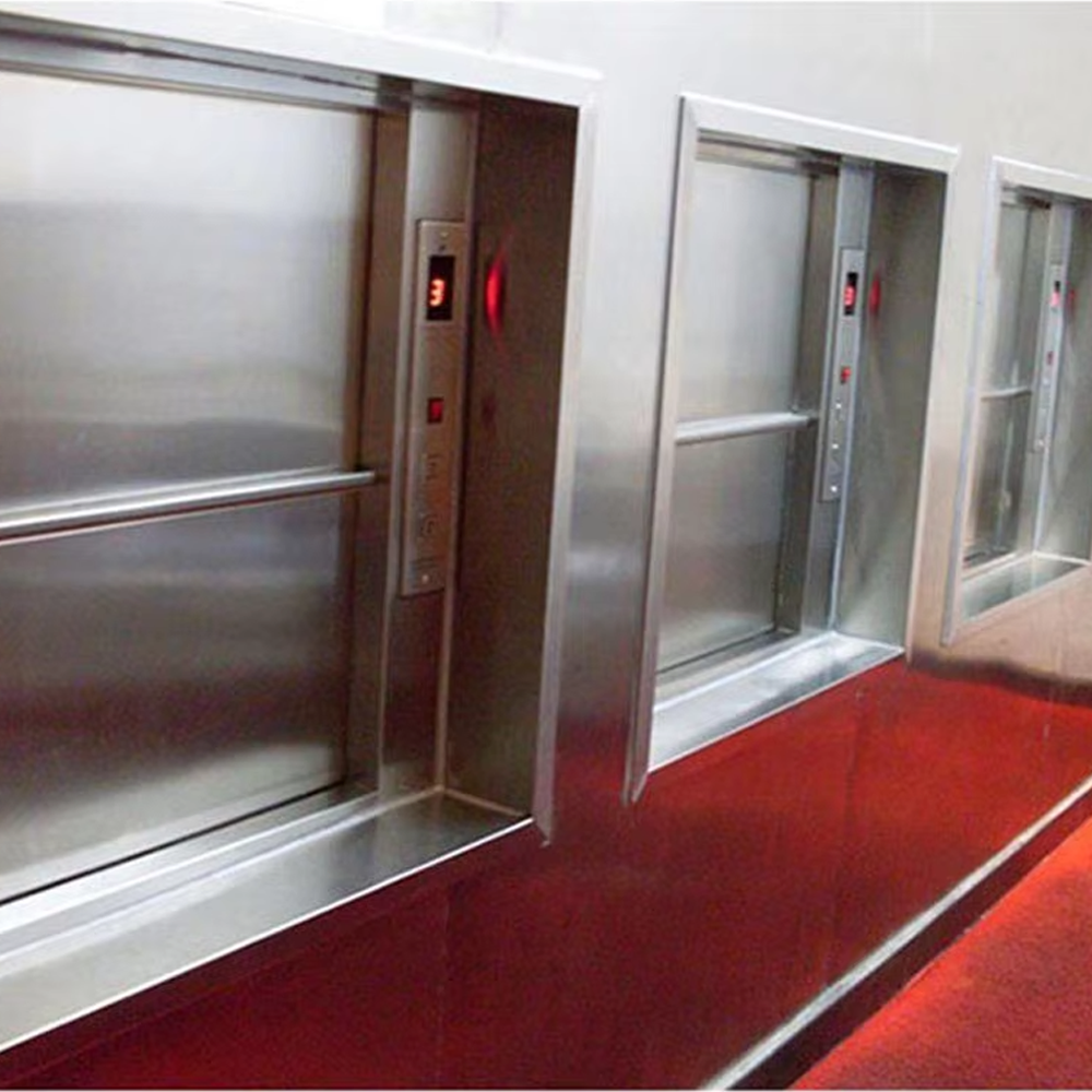 VTEF107 Ascensores Elevadores Lift Makanan Otomatis dengan Panel Kontrol Komputer Mikro