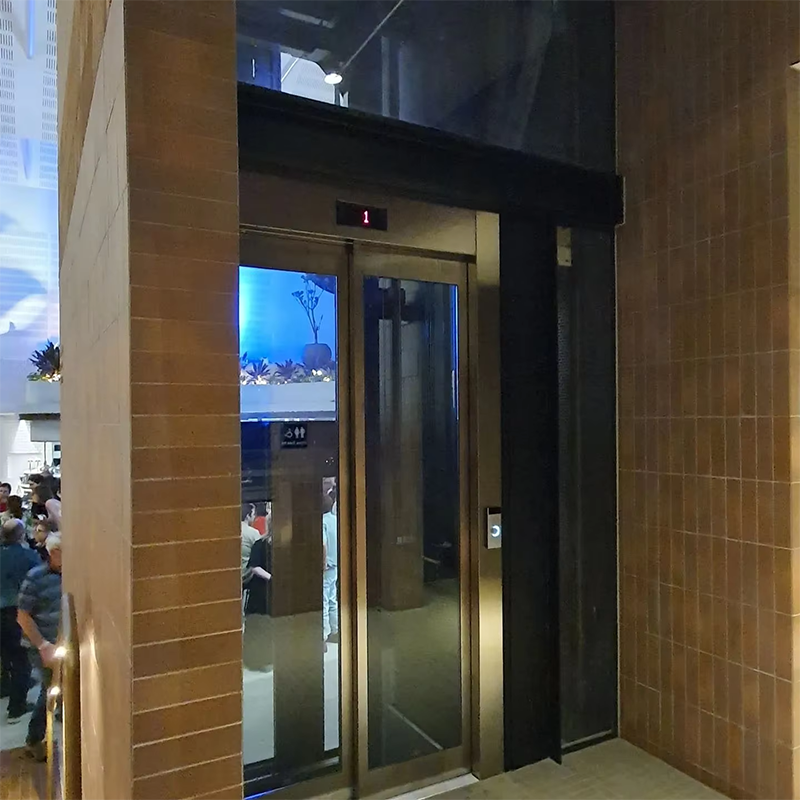 VTEP108 Elevadores Lift Penumpang yang Cepat dan Lancar untuk Layanan Cepat Properti Komersial