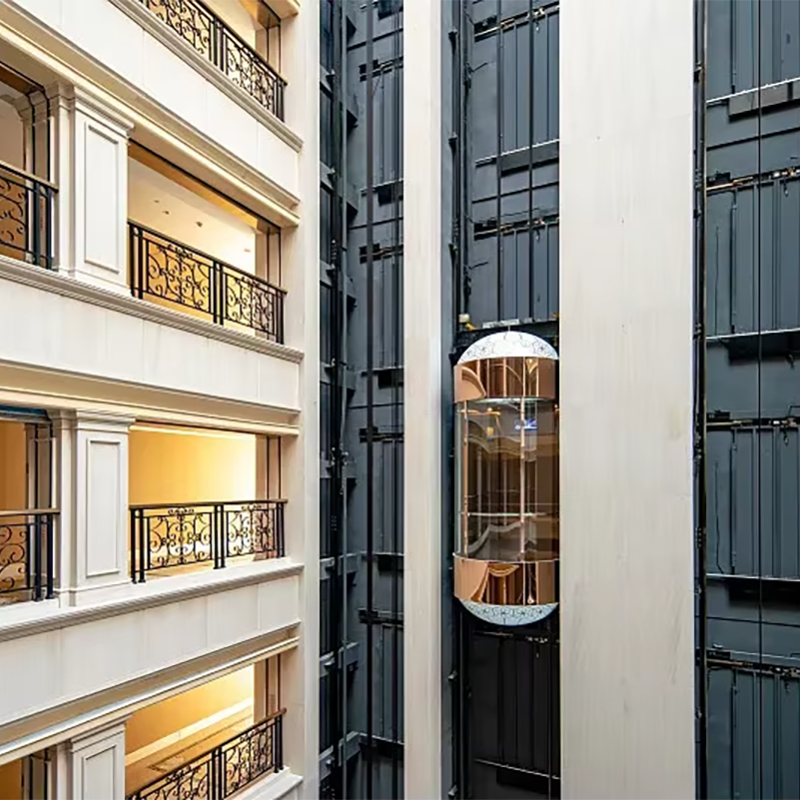 VTEP108 Elevadores Lift Penumpang yang Cepat dan Lancar untuk Layanan Cepat Properti Komersial