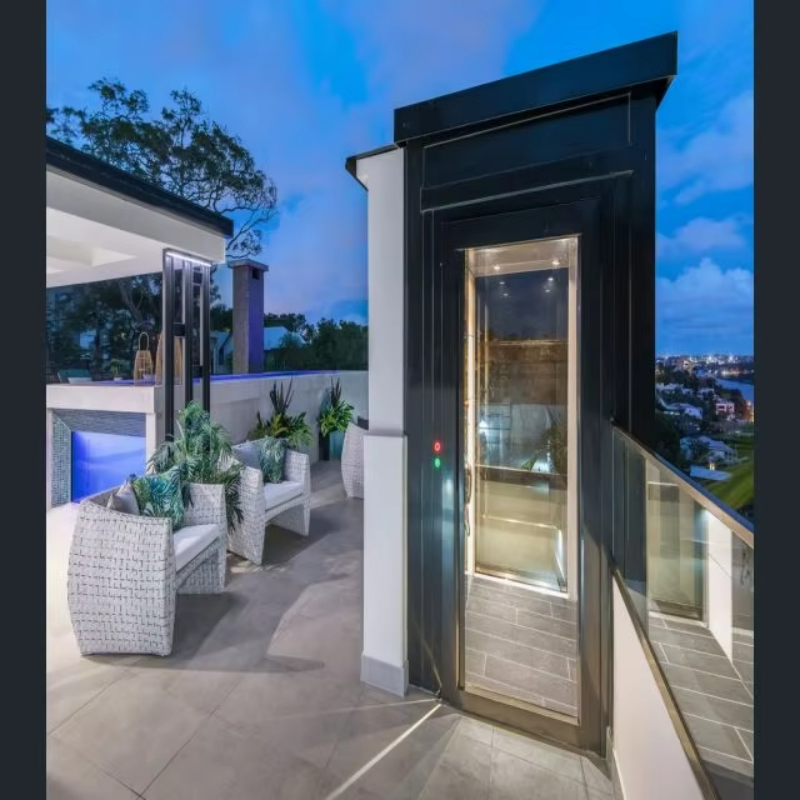 VTEV108 Ascensores Elevadores Lift Villa yang Aman dan Andal untuk Pemasangan Rumah Keluarga