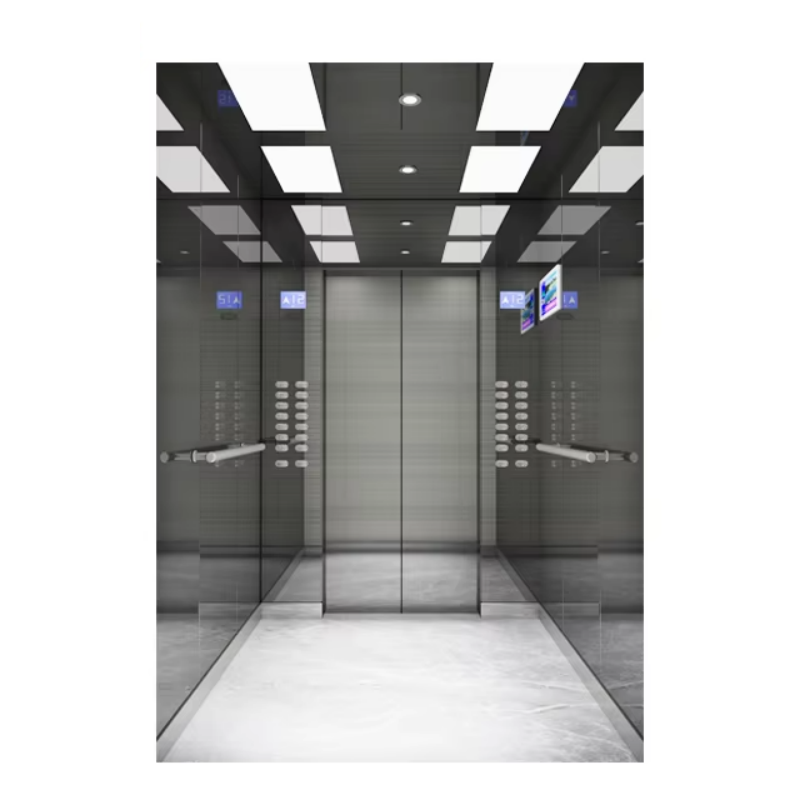 VTEP110 Menyensor Lift Penumpang yang Tahan Lama & Senyap untuk Bangunan dengan Lalu Lintas Tinggi