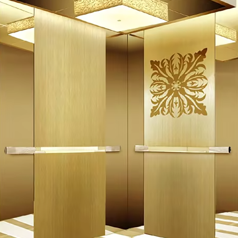 VTEO101 Ascensores Lift Observasi Bergaya untuk Apartemen Mewah dan Gedung Perkantoran