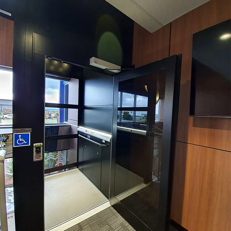 VTEO101 Ascensores Lift Observasi Bergaya untuk Apartemen Mewah dan Gedung Perkantoran