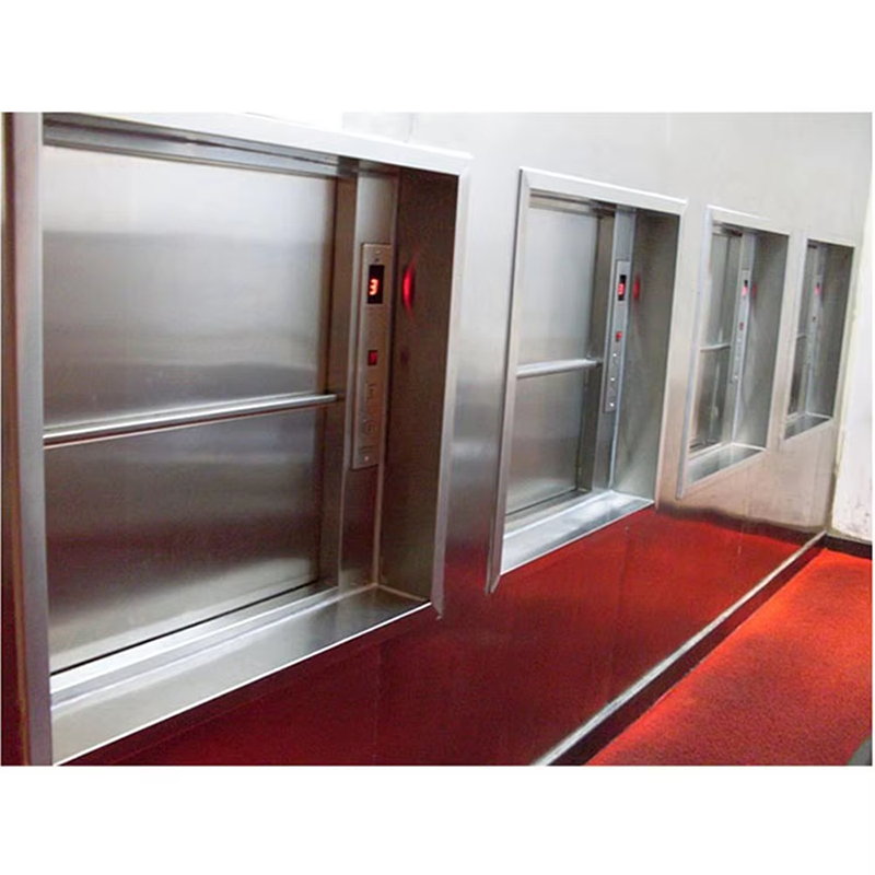 VTEF102 Ascensores Elevadores Dumbwaiter Makanan Ringkas dengan Pengoperasian yang Halus dan Tenang