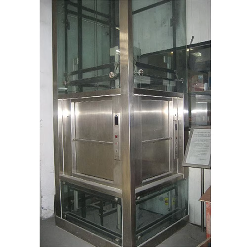VTEF102 Ascensores Elevadores Dumbwaiter Makanan Ringkas dengan Pengoperasian yang Halus dan Tenang
