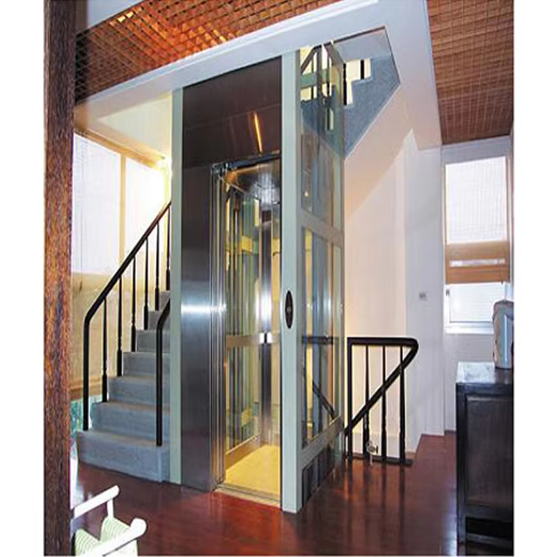 VTEV103 Ascensores Elevadores Smart Control Villa Lift untuk Transportasi Rumah yang Nyaman