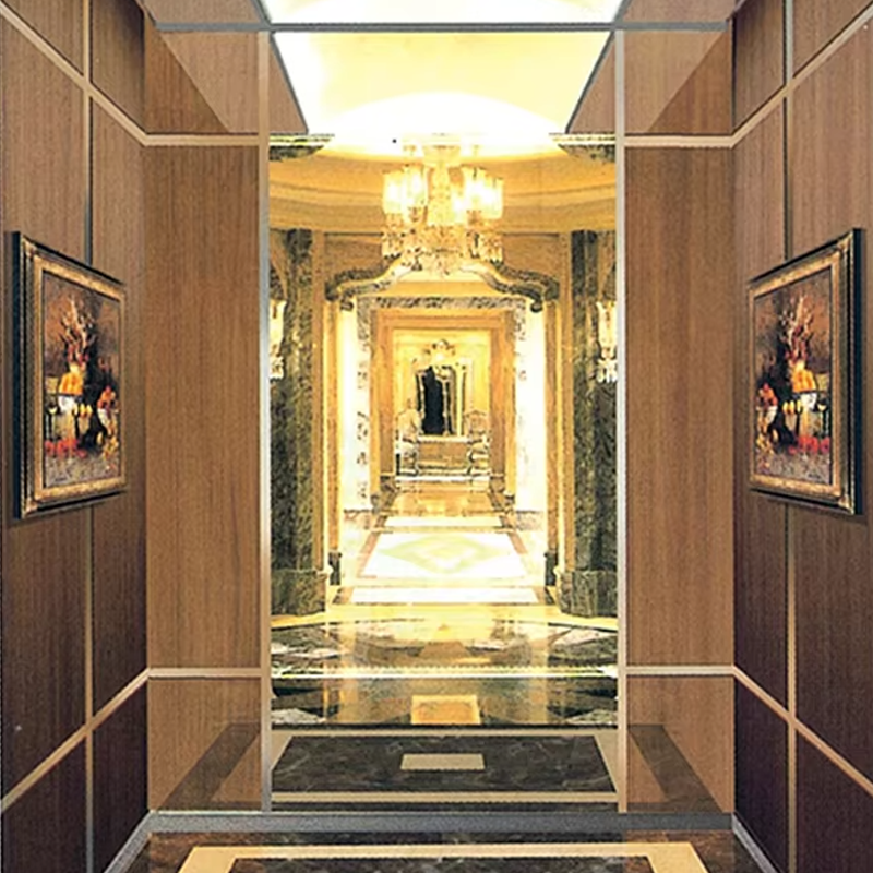 VTEP104 Elevadores Lift Penumpang yang Tenang dan Halus untuk Kompleks Perumahan