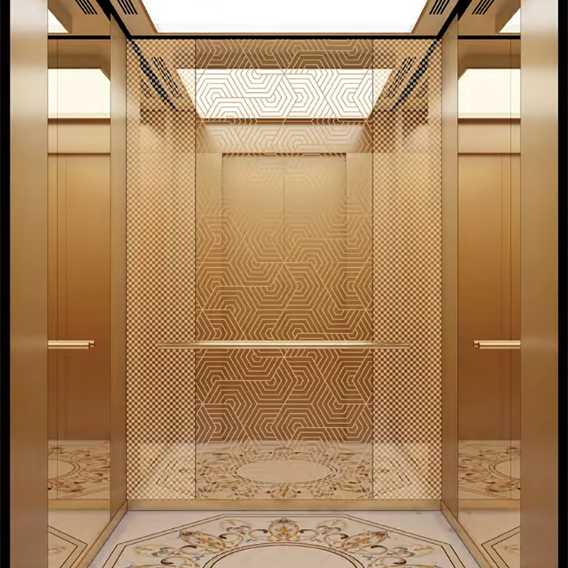 VTEP104 Elevadores Lift Penumpang yang Tenang dan Halus untuk Kompleks Perumahan