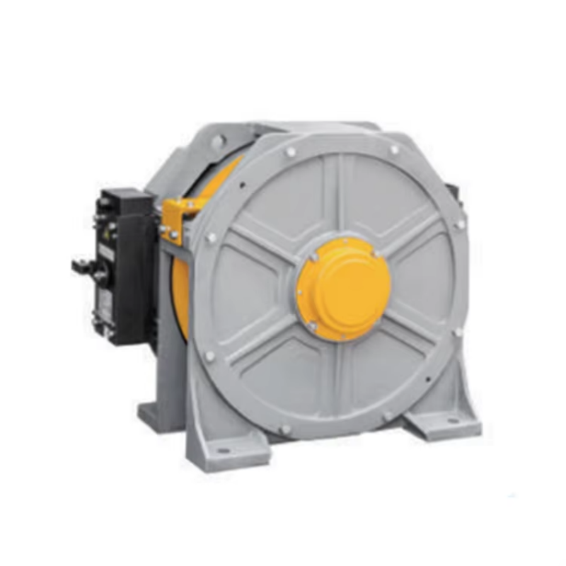 Mesin Traksi Gearless Montanari VTSP212 MCG Mona Lift Motor Mesin Motor 320-1000KGS
