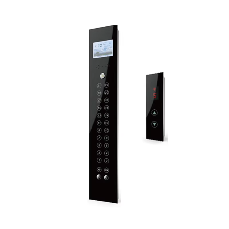 Panel Tombol Tekan Sentuh Elevator Cop dan Lop VTSP325 dengan Layar LCD