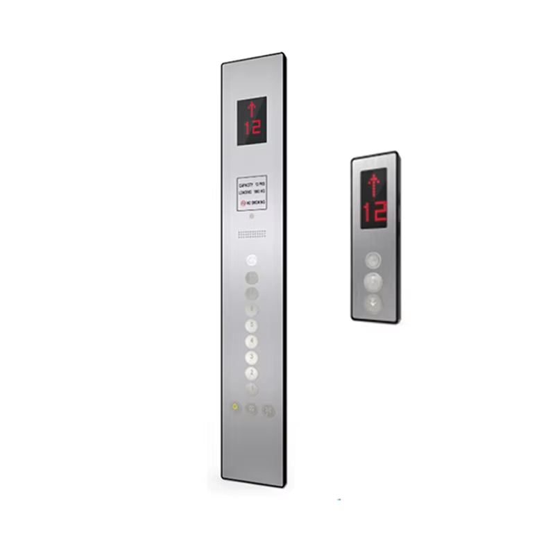 VTSP327 Panel Operator Kabin Stainless Steel Lift Panel Tombol Cop Lop