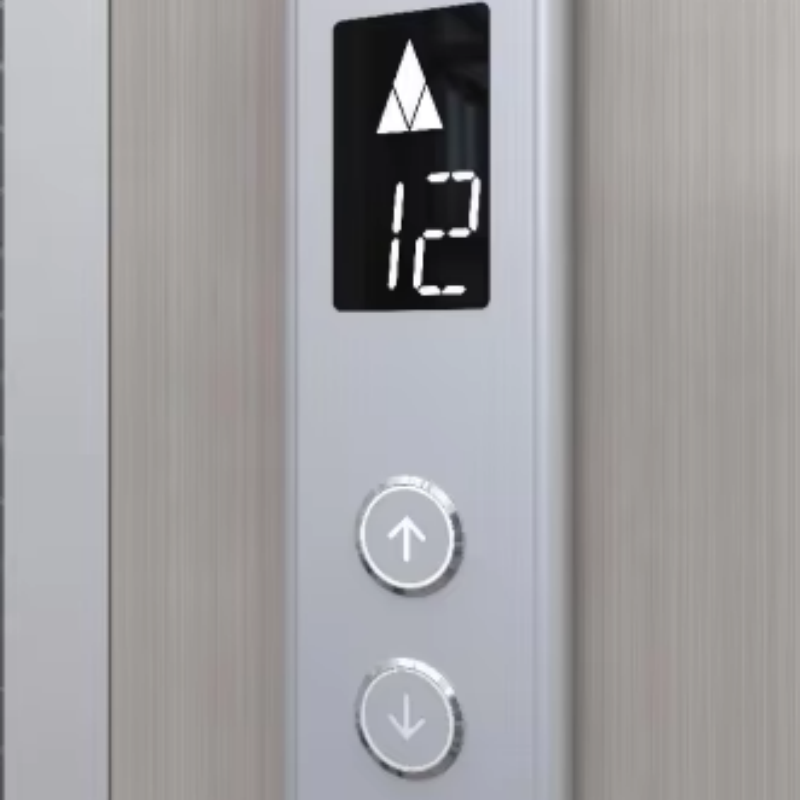 VTSP332 Bagian Lift Tombol Tekan Persegi Dengan Lampu LED