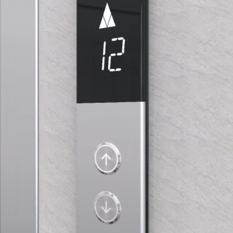 VTSP332 Bagian Lift Tombol Tekan Persegi Dengan Lampu LED