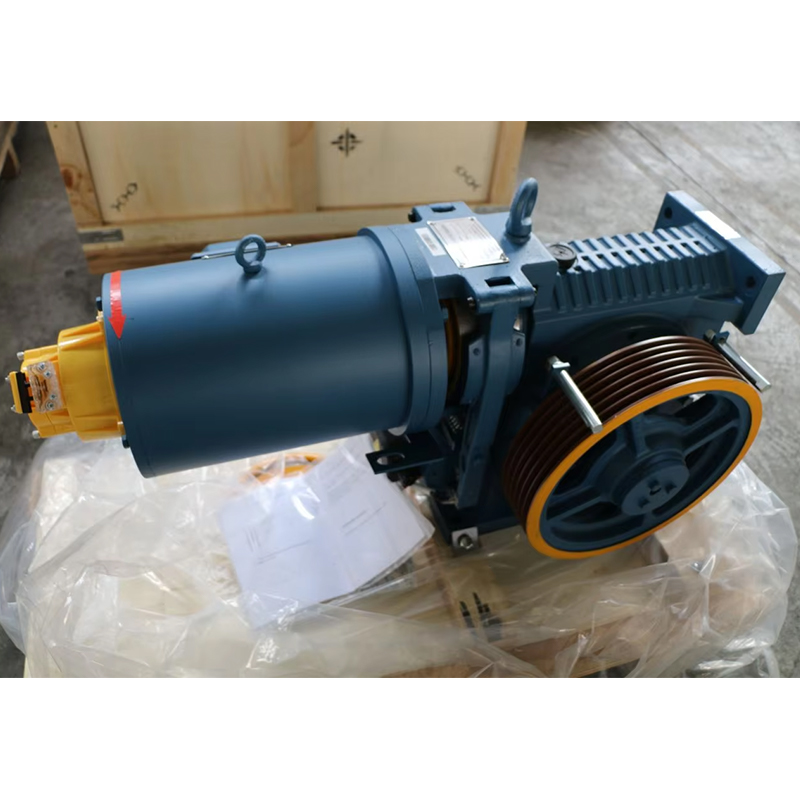 VTSP218 Sistem Traksi Luar Biasa GT140WL VVVF Mesin Traksi Lift Motor Beroda Angkat