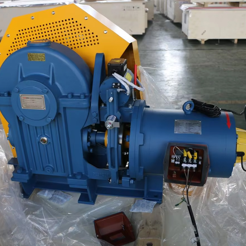 VTSP218 Sistem Traksi Luar Biasa GT140WL VVVF Mesin Traksi Lift Motor Beroda Angkat