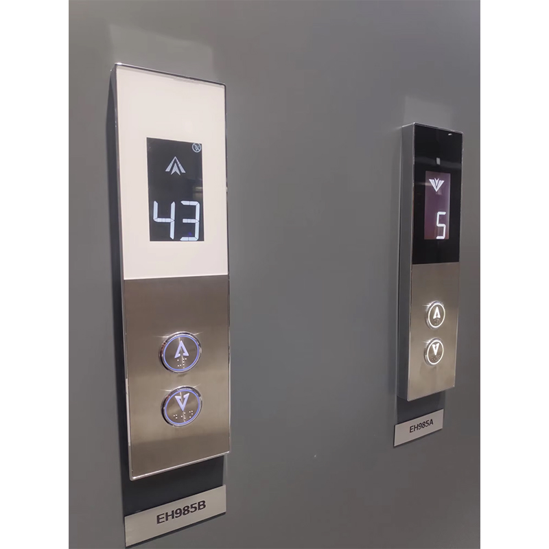 VTSP333 Polisi dan Lop Layar Sentuh Terpasang di Dinding Lift Stainless Steel Modern