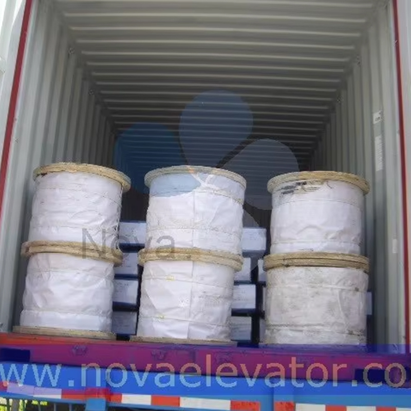 VTSP261 Tali Kawat Baja Lift Kinerja Tinggi untuk Bangunan Bertingkat Tinggi
