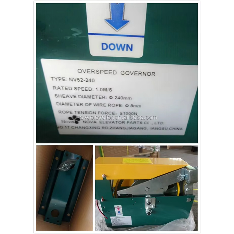 VTSP294 52-Xs15D Pengatur Kecepatan Berlebih untuk Lift Penumpang