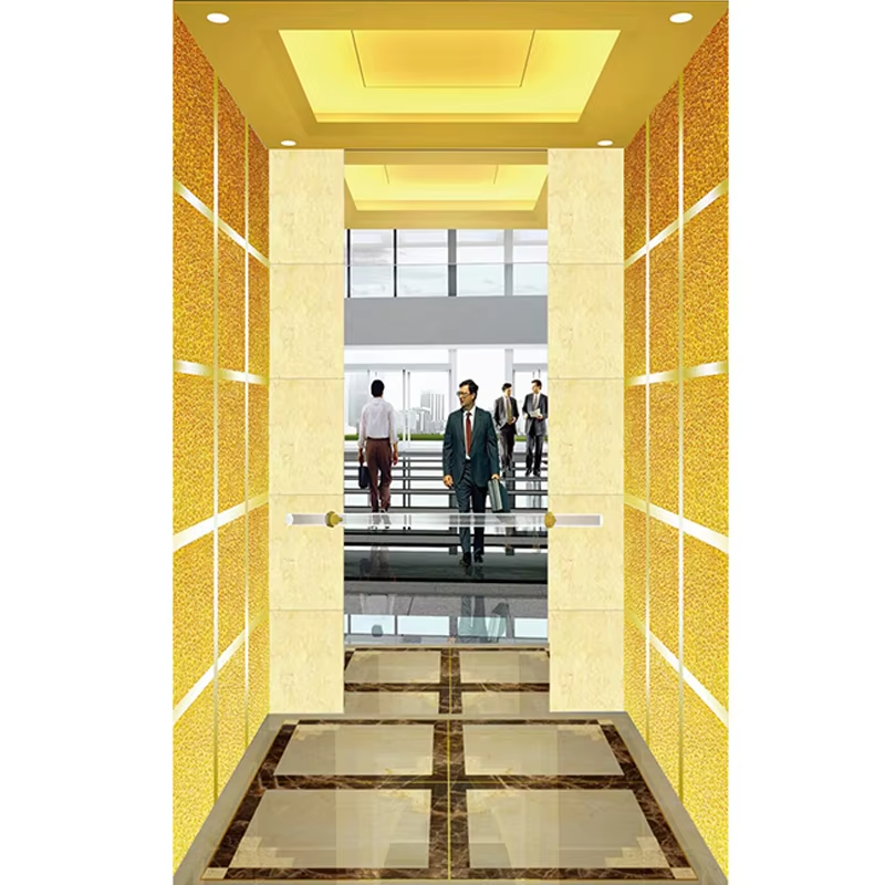 VTEP116 Menyensor Sistem Lift Penumpang Modern untuk Pengoperasian Proyek Bertingkat Tinggi yang Mulus