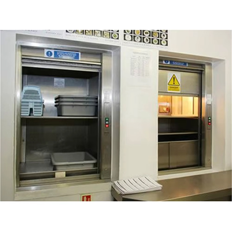 VTEF113 Lift Pelayan Bodoh Dapur Restoran Penggerak AC Modern Baja Tahan Karat Kualitas Tinggi dengan Lantai PVC Bersertifikat ISO untuk Penggunaan Hotel