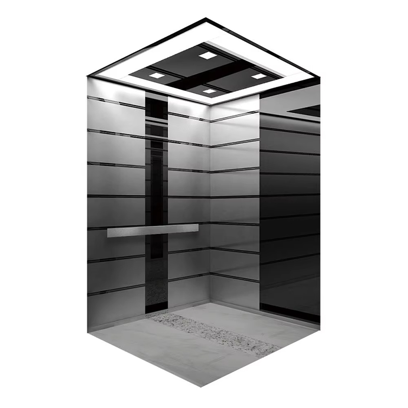VTEP118 Elevadores Lift Penumpang Tingkat Lanjut, Konstruksi Baja Tahan Karat AC PVC Tanpa Roda, Fitur Cerdas Bersertifikat ISO90001 Peningkatan