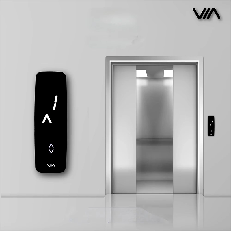 VTEP119 Ascensores Lift Penumpang AC Tanpa Roda untuk Gedung Bertingkat Baja Tahan Karat Bersertifikat ISO9001 Pemasangan Mudah
