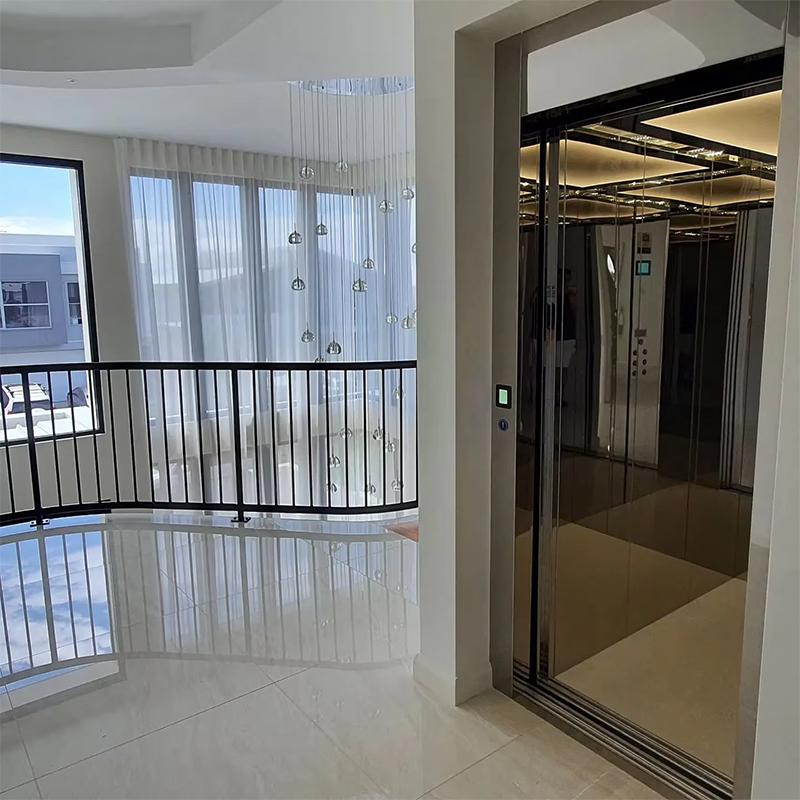 VTEP122 Elevadores Lift Penumpang Canggih dan Hemat Ruang untuk Gedung Bertingkat Tinggi