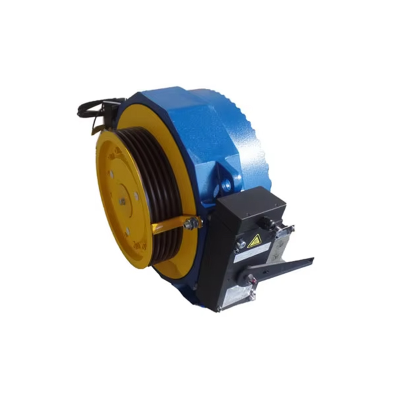 VTSP227 41G-F180 Mesin Traksi Gearless VVVF AC220_380 Kapasitas 320-630kg 1,00-2,00m_s Kecepatan Gedung Kantor Baja Tahan Karat