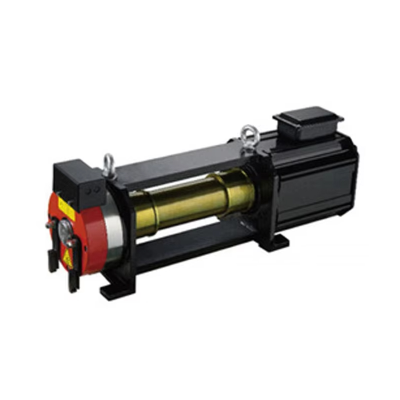 VTSP228 1350kg-2000kg Mesin Traksi Gearless Gearless AC1 Motor Lift Baja Tahan Karat 1.00-2.00m_s Gedung Perkantoran 1 Tahun