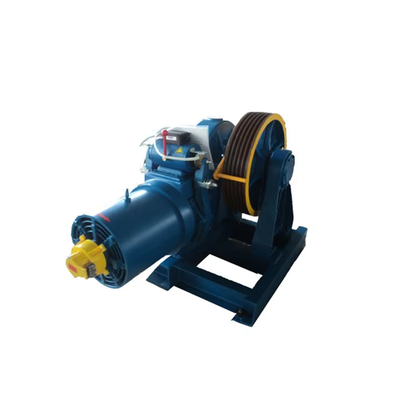 VTSP228 1350kg-2000kg Mesin Traksi Gearless Gearless AC1 Motor Lift Baja Tahan Karat 1.00-2.00m_s Gedung Perkantoran 1 Tahun