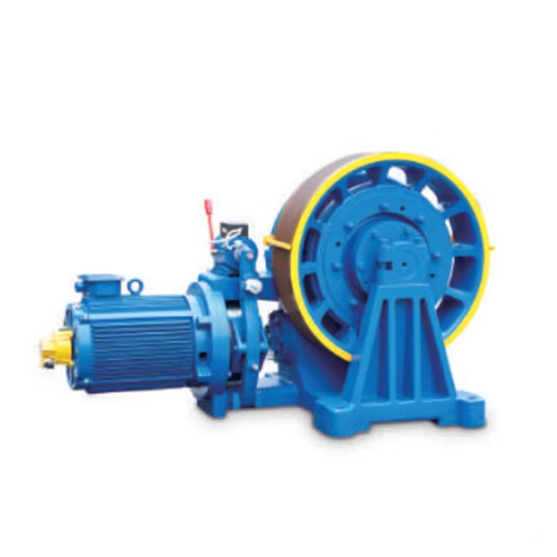 VTSP241 Stainless Steel VVVF Elevator Motor Traksi Listrik Bersertifikat ISO9001 Garansi 1 Tahun untuk Suku Cadang Lift Kantor
