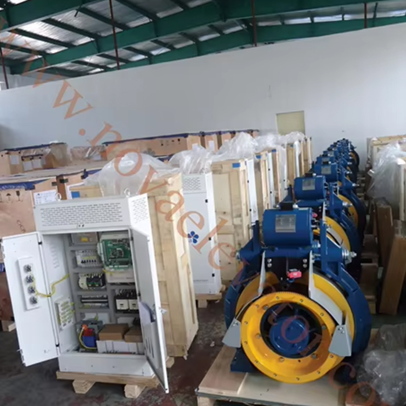 VTSP242 Suku Cadang Lift Mesin Lift Motor Traksi Gearless untuk Lift Penumpang NV41T-GTW10X