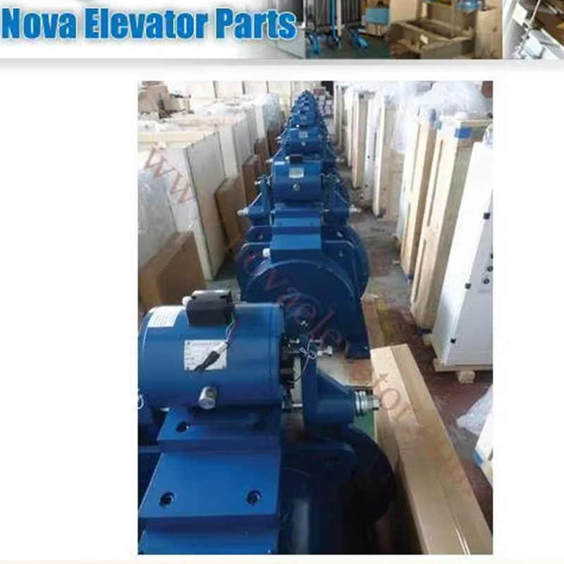 VTSP242 Suku Cadang Lift Mesin Lift Motor Traksi Gearless untuk Lift Penumpang NV41T-GTW10X