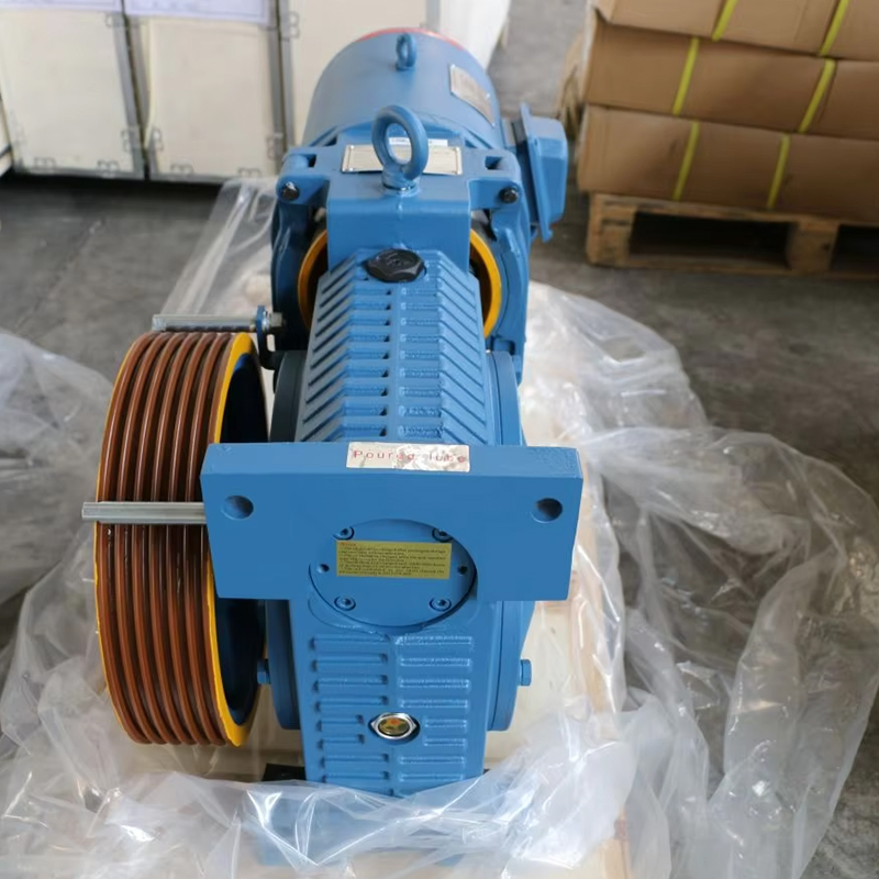 Mesin Traksi Lift Diarahkan VTSP243 Angkat Stainless Steel 630KG_800KG_1000KG_YJ200A_8-13 Orang