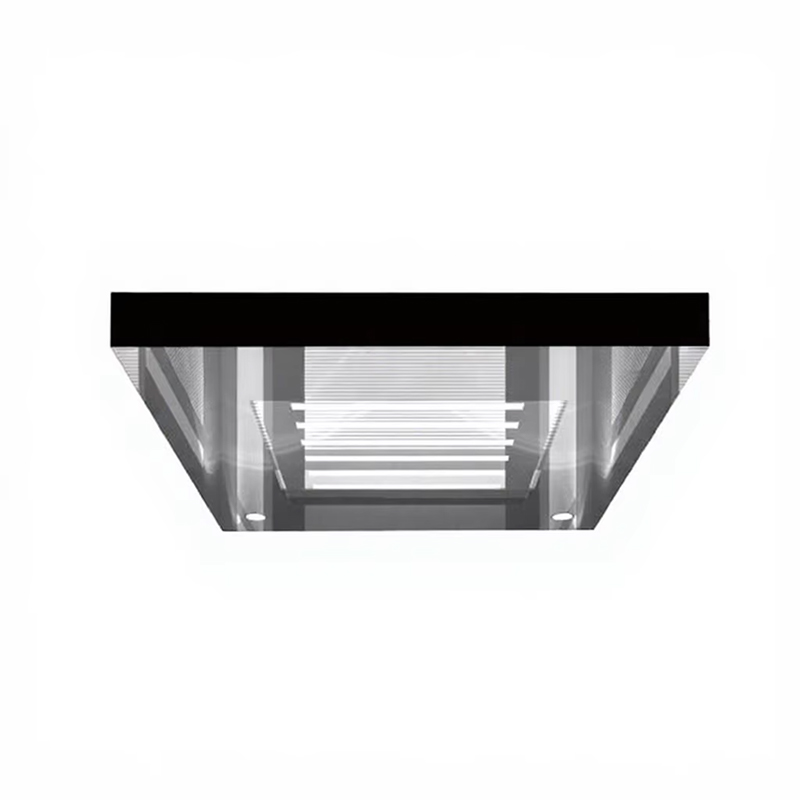 VTSP140 Suku Cadang Lift Aksesori Interior Kabin Lift Langit-langit Baja Tahan Karat Desain Langit-langit Angkat Modern