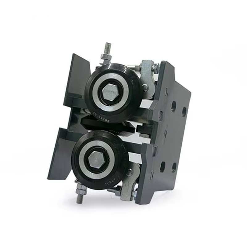 VTSP153 OEM Bagian Lift Sepatu Panduan Rol Penyeimbang Lift Lift-Stainless Steel_Metal Desain Kontemporer untuk Gedung Perkantoran