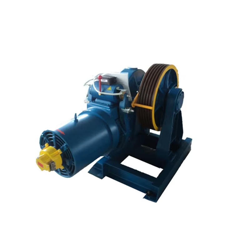 Mesin Traksi Gearless Torin VTSP233 Motor Angkat GTW3 Mesin Motor 1150-1350KGS
