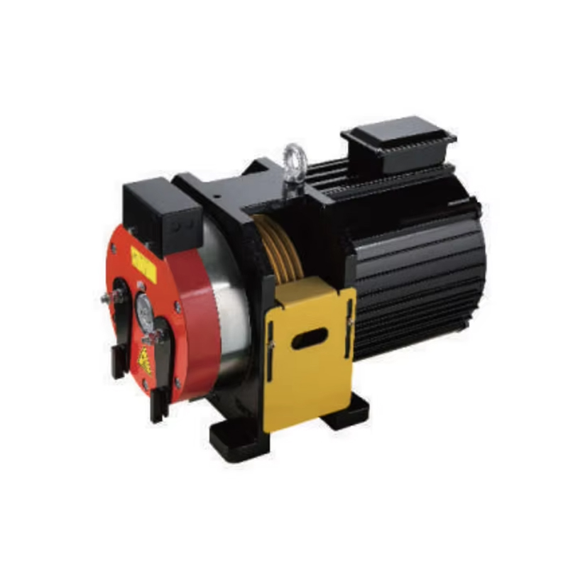 Mesin Traksi Gearless Montanari VTSP236 MCG130 Motor Angkat Mesin Motor 630-1000KGS