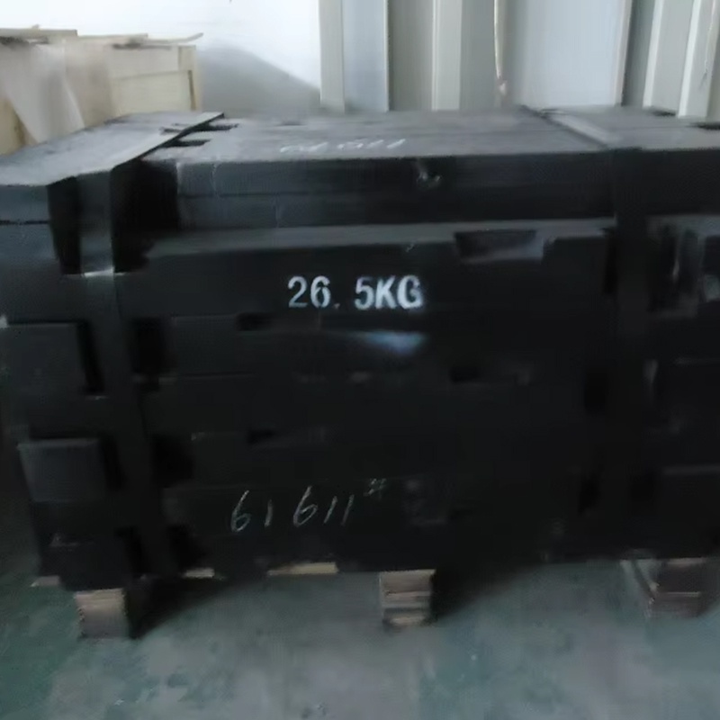 VTSP176 Blok Keseimbangan Senyawa Berat Pengisi Besi Pengecoran Lift