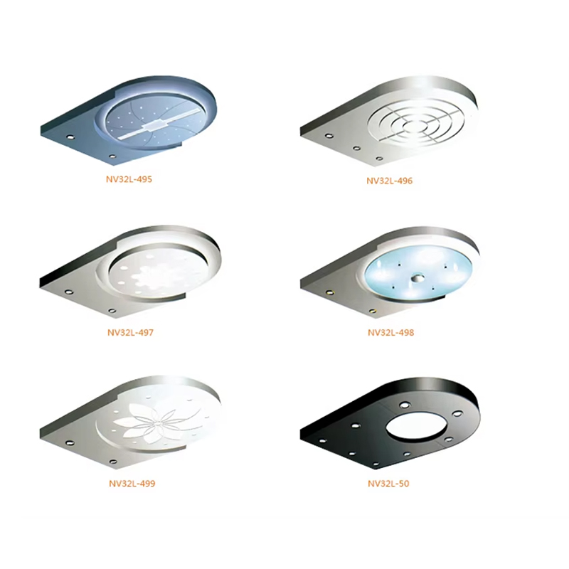 VTSP139 Dekorasi Kabin Lift Modern LED Panel Langit-langit Kabin Lift Desain Langit-langit Angkat Baja Tahan Karat