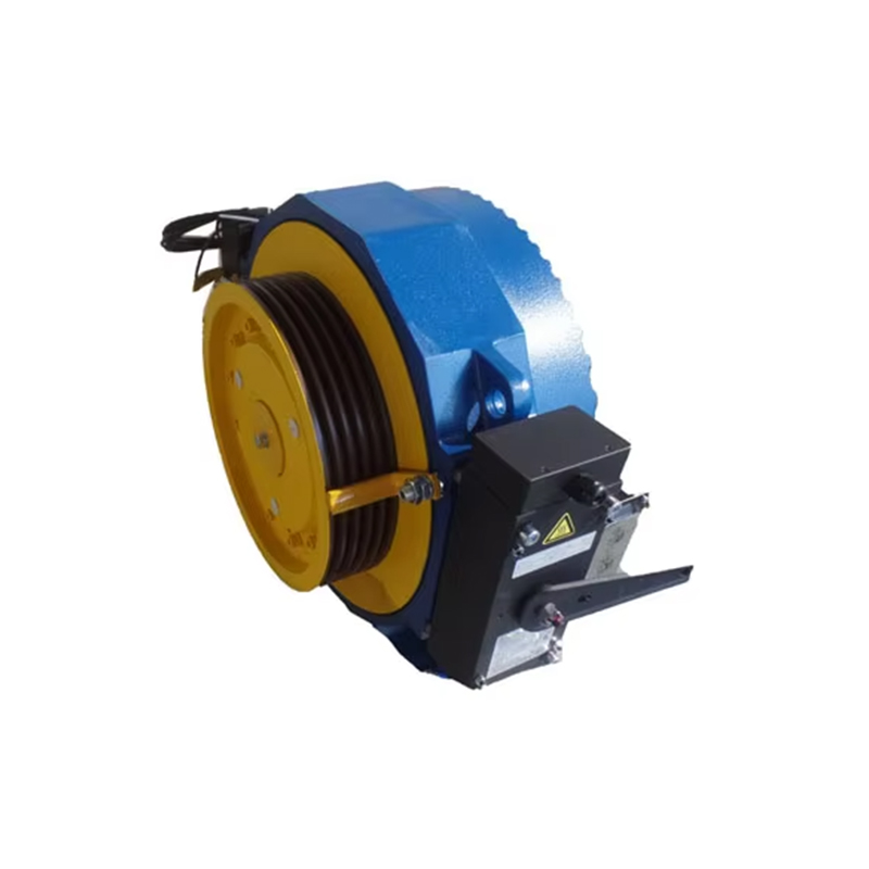 VTSP240 Lift Mesin Traksi Gearless Sinkron Magnet Permanen untuk Lift