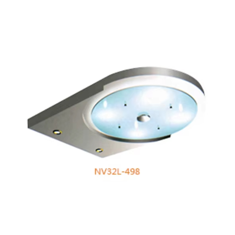VTSP138 Bagian Modernisasi Lift Langit-langit Lift yang Disesuaikan Lampu LED Cermin Langit-langit Angkat Baja Tahan Karat