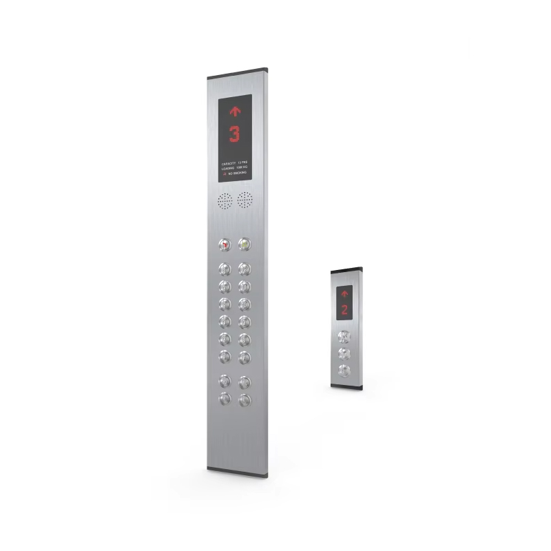 VTSP346 Tampilan Gambar Kontemporer Stainless Steel Kinerja Tinggi Lop_Cop untuk Lift Tamasya Hotel oleh Nova NV