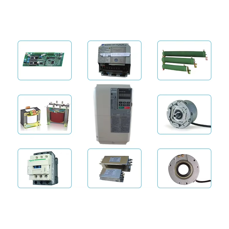 VTSP383 3.7kw-45kw Aksesori Kontrol Lift AC Yaskawa L1000A Inverter Frekuensi